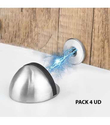 Tope de Puerta Magnético Pack 4