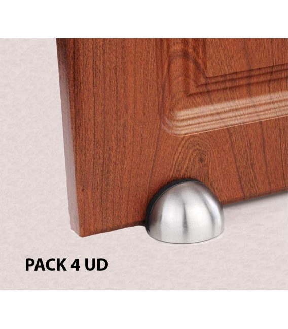 Tope de Puerta Semicircular Pack 4
