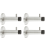 Tope de Puerta Colgador Pack 4