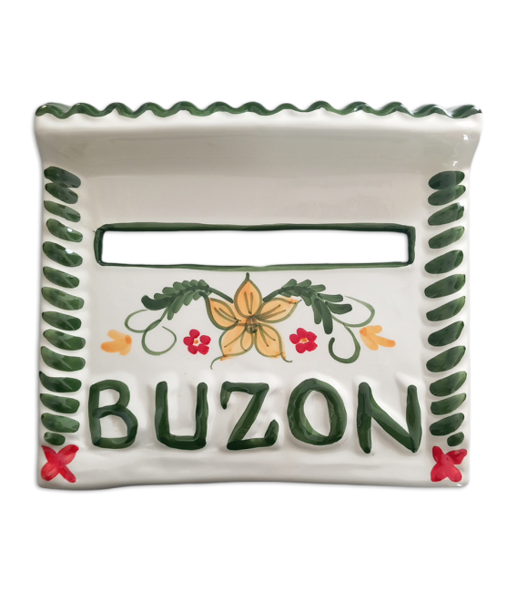 Bocacartas Cerámica Relieve