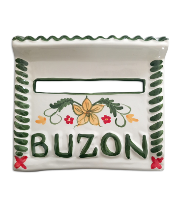 Bocacartas Cerámica Relieve