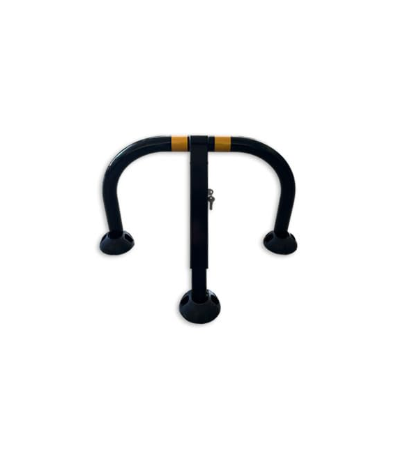 VALLA PARKING CON CERRADURA NEGRA