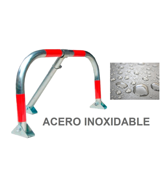 VALLA PARKING  MOD CLASSIC INOX C/PORTACANDADO