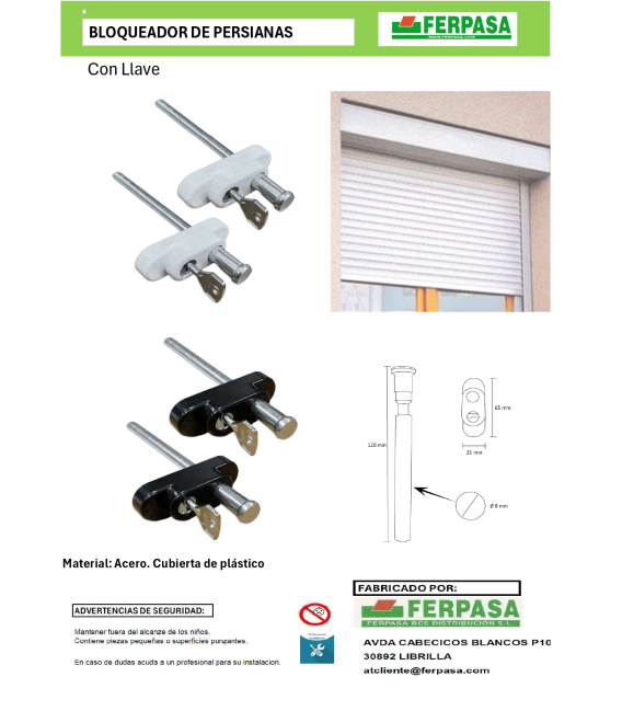 Cierre de Ventanas C/ Llave