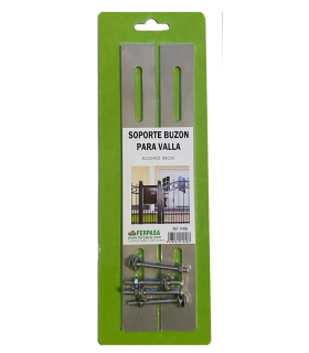 SOPORTE VERJA INOX. P/BUZON