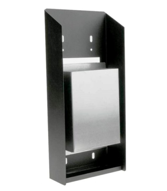 CENICERO PARED RECTANGULAR GRIS 15X6X32 CM