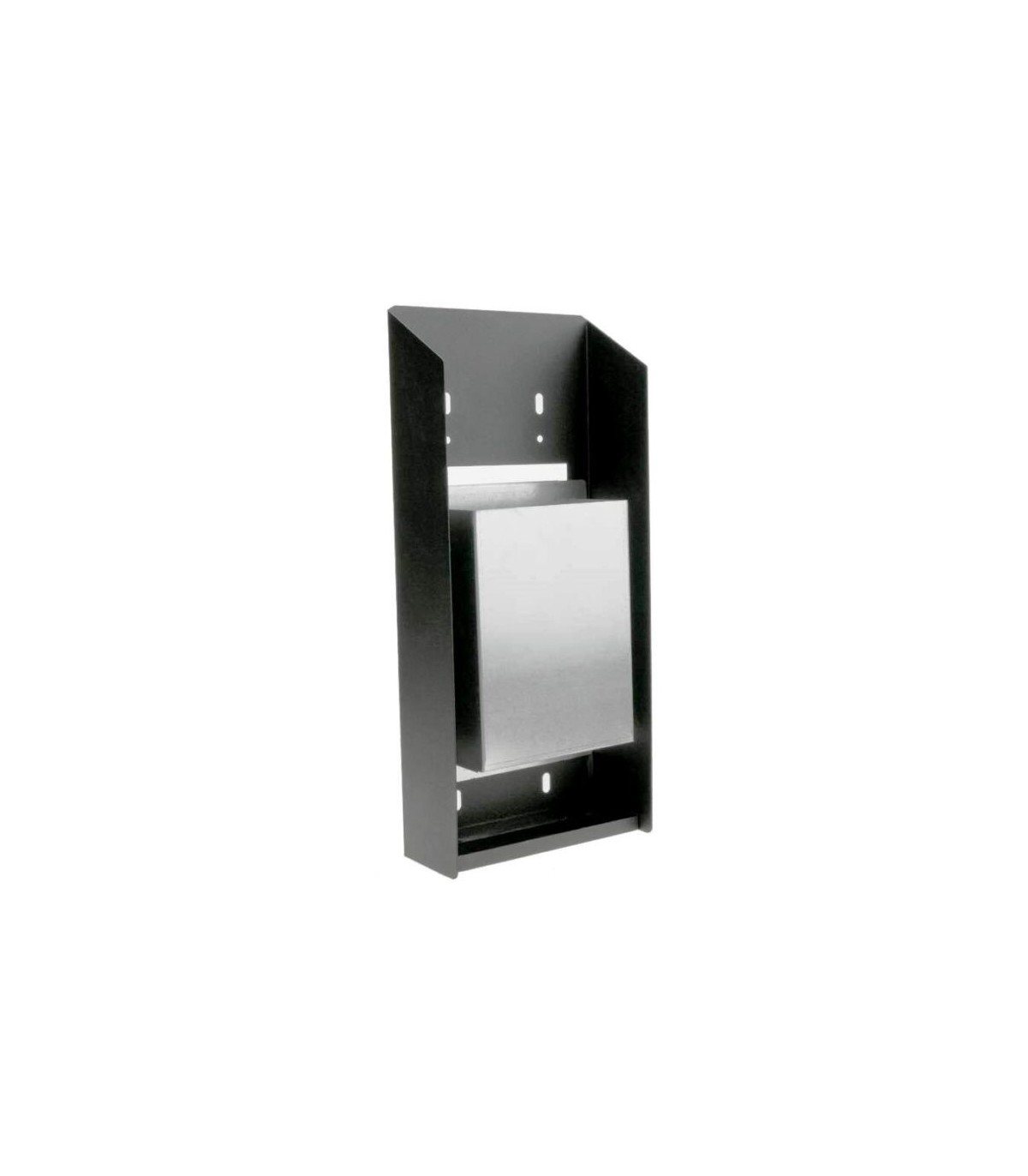 CENICERO PARED RECTANGULAR GRIS 15X6X32 CM