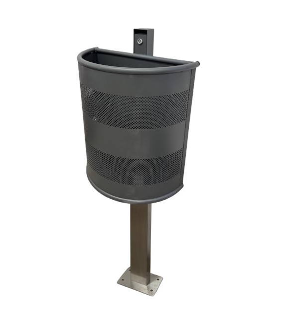 PAPELERA MOD «NIZA» C/CERRADURA