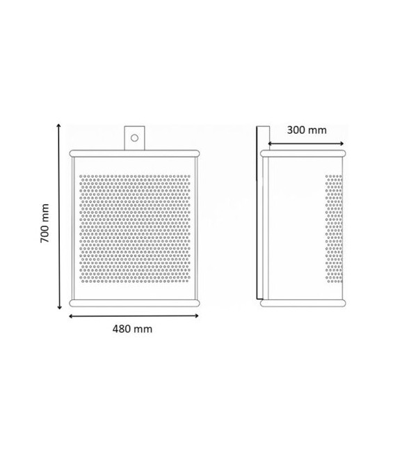PAPELERA MOD «NIZA» C/CERRADURA