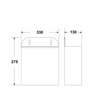 PAPELERA MOD «BAR»
