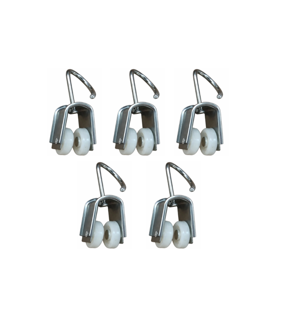 Poleas Dobles Correderas para Cortinas y Toldos