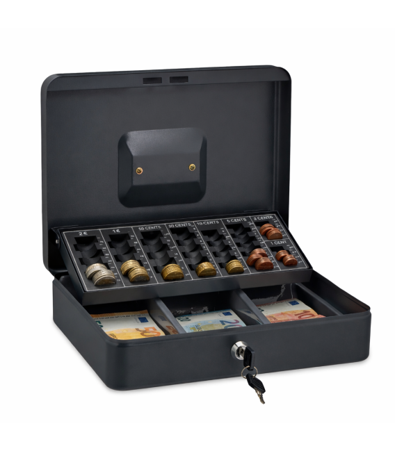 Caja de Caudales con Bandeja Contadora de Monedas/Billetes