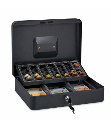 Caja de Caudales con Bandeja Contadora de Monedas/Billetes