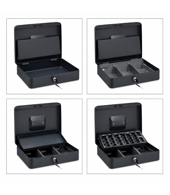 Caja de Caudales con Bandeja Contadora de Monedas/Billetes