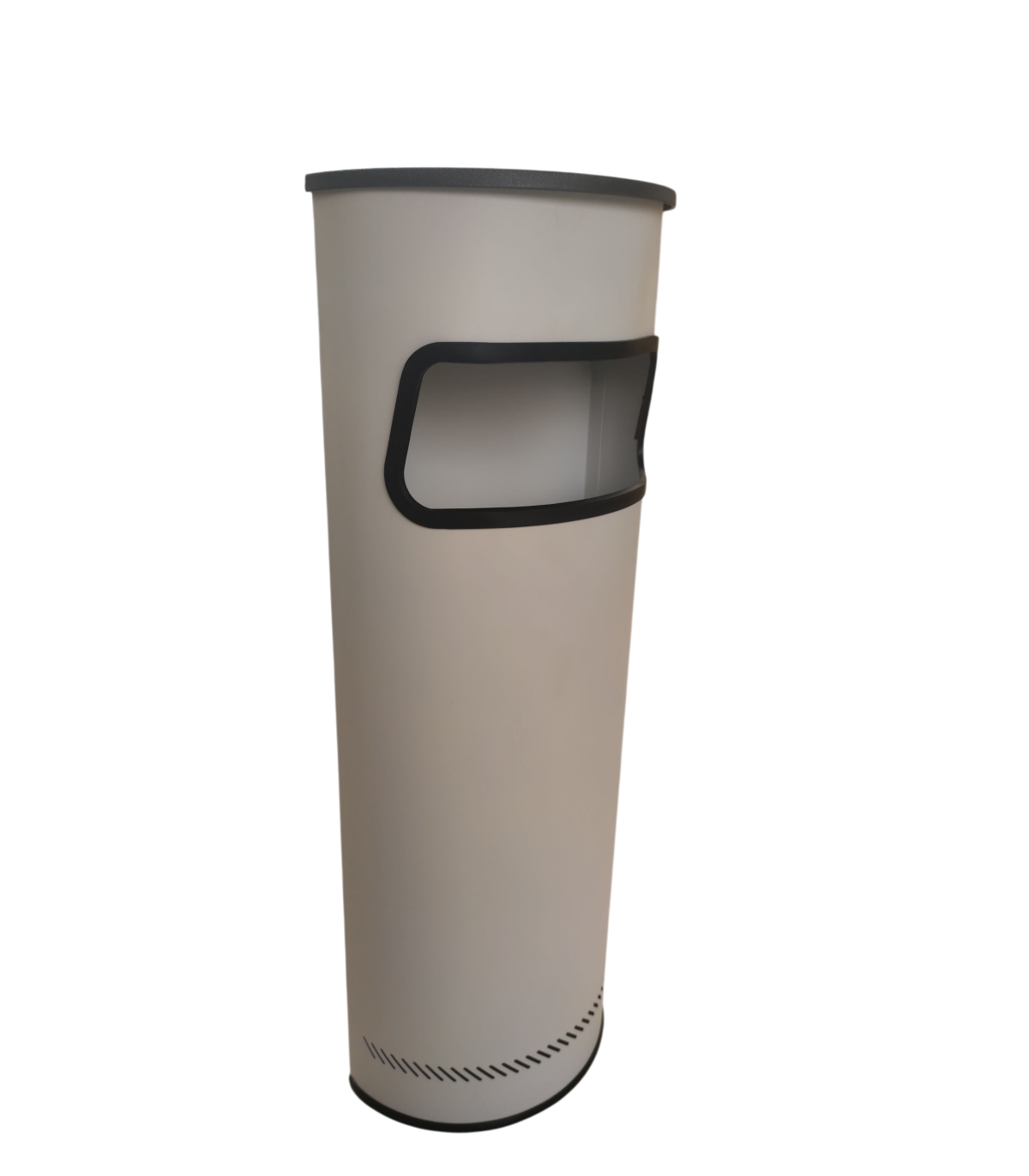 PAPELERA MOD INTERIOR SEMIREDONDA BLANCO