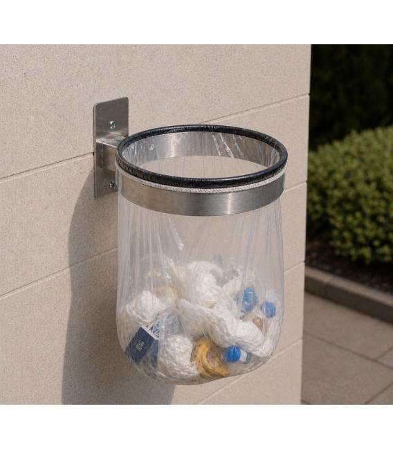 SOPORTE COLGADOR BOLSAS BASURA