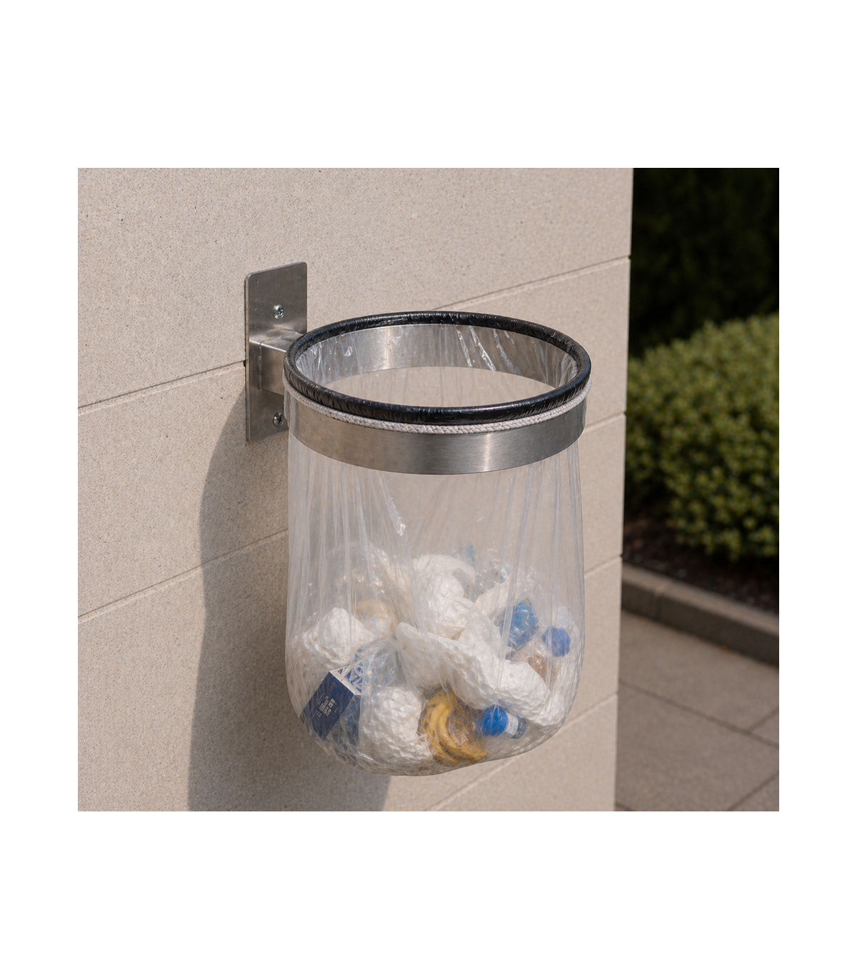 SOPORTE COLGADOR BOLSAS BASURA