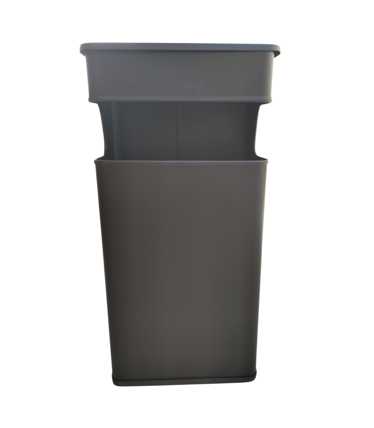 PAPELERA RECTANGULAR NEGRA