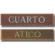 RÓTULOS MADERA PLANTA (350X80MM)