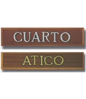 RÓTULOS MADERA PLANTA (350X80MM)