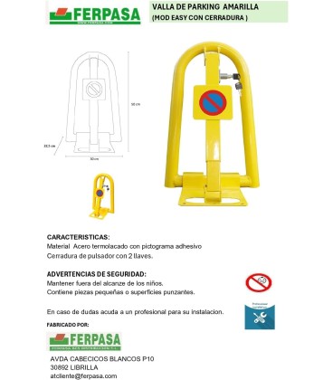 VALLA PARKING APARCAMIENTO