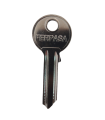 Llave en bruto latón cilindro Europerfil serreta (Bolsa de 10 uds.)