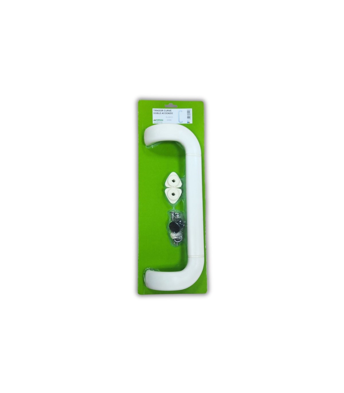 TIRADOR CURVE DOBLE ACODADO 390 mm